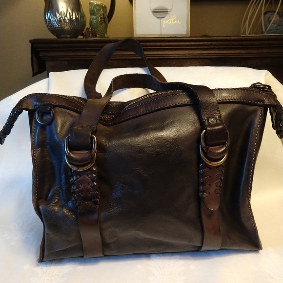 Frye Handbags - Frye Satchel Bag with Rivets